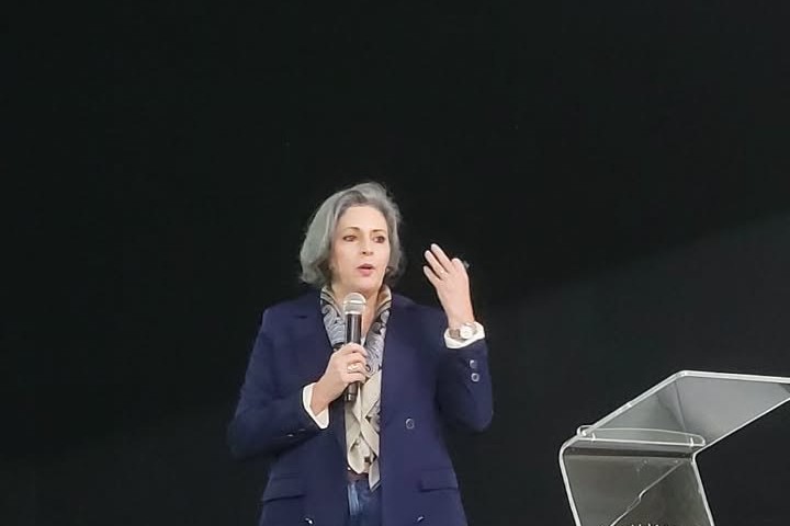 Cynthia Cavalieri palestrando